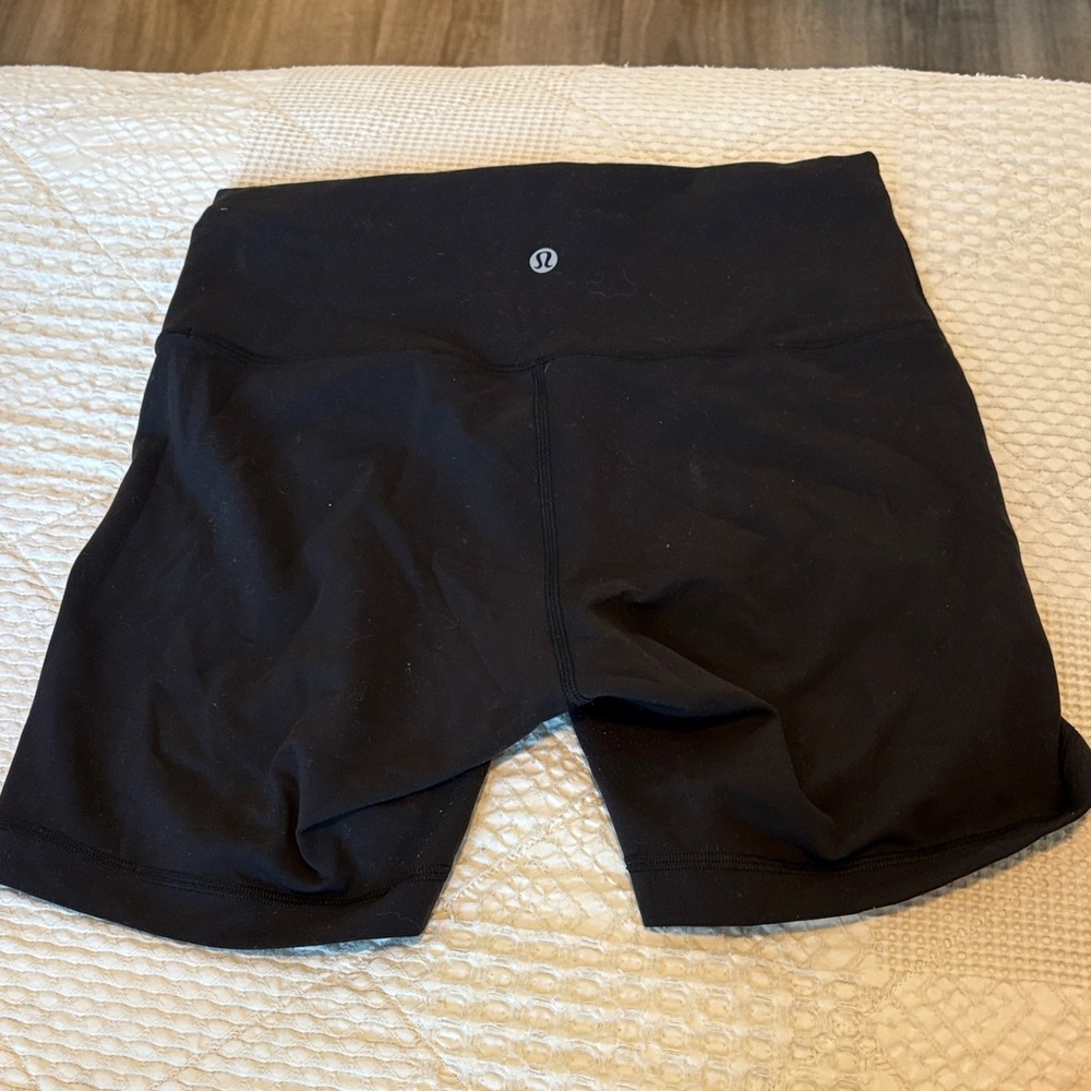 lululemon athletica Women's Classic Black Bike Shorts